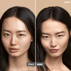 Becca Ultimate Coverage 24 Hour Foundation -Care Product Store sand before after