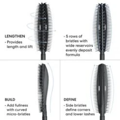 Bare Minerals Strength & Length Serum-Infused Mascara -Care Product Store strength length brush
