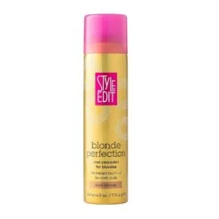 Style Edit Blonde Perfection Root Concealer Spray -Care Product Store style edit blonde perfection root concealer spray dark blonde