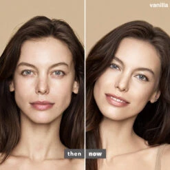 Becca Ultimate Coverage 24 Hour Foundation -Care Product Store vanilla before after